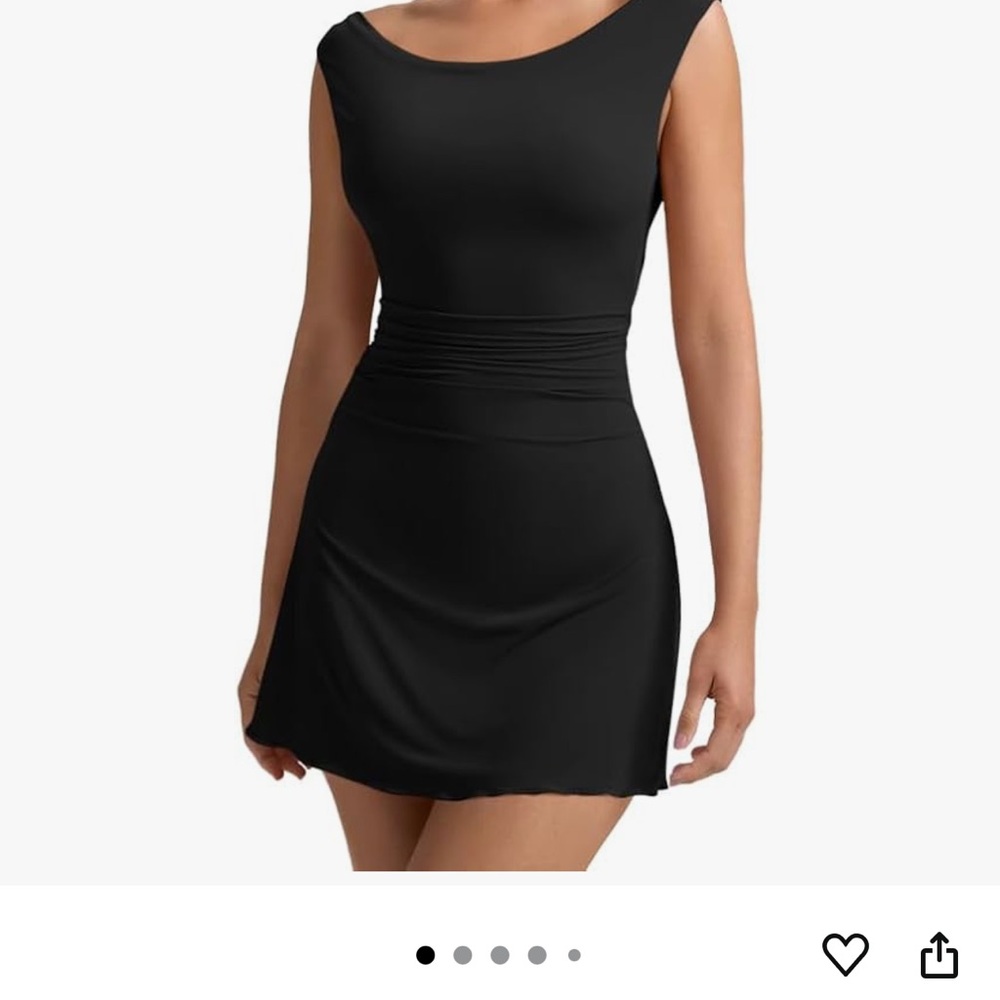 Elegant Black Sleeveless Dress